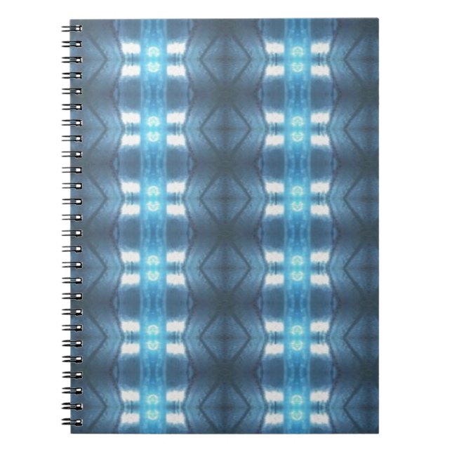 Caderno Espiral Na moda Dark e Azul Claro Ouros (Frente)