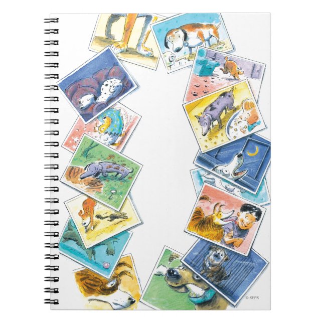 Caderno Espiral Na vida de um cão (Frente)