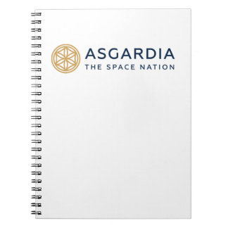 Caderno Espiral Nação Espacial Asgardia - Notebook