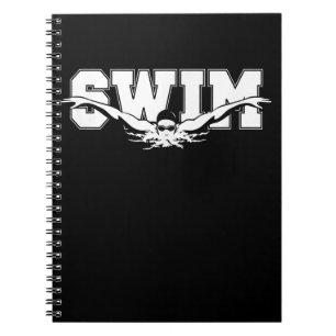 Caderno Espiral Nadadores Natações - Presente atlético competit