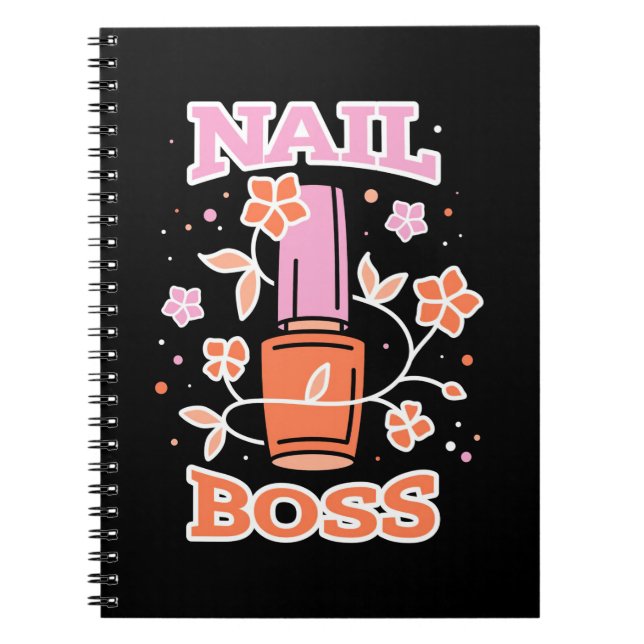 Caderno Espiral Nail Boss (Frente)