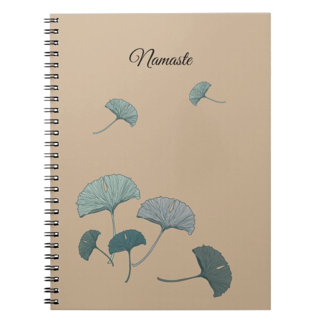 Caderno Espiral Namaste - Thank You (Frente)