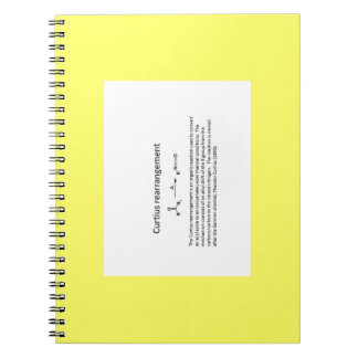 Caderno Espiral Name reaction Note