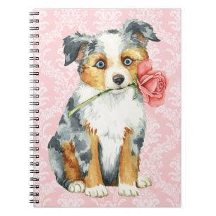 Caderno Espiral Namorados Rosa MiniAmerican Shepherd