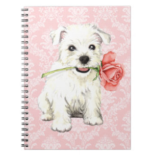 Caderno Espiral Namorados Westie