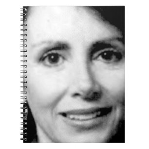 Caderno Espiral Nancy Pelosi - Foto do Congresso Jovem