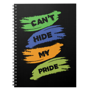 Caderno Espiral Não consigo esconder meu orgulho LGBTQ ORGULHO
