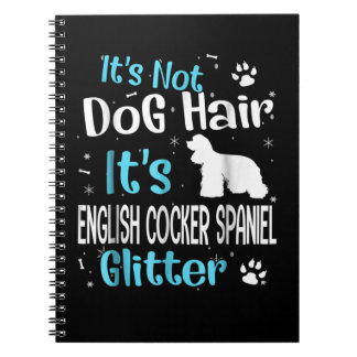 Caderno Espiral Não é Cabelo de Cachorro É Cabelo de Cachorro Ingl