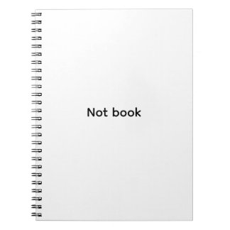 Caderno Espiral Não é um livro