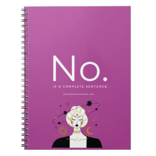 Caderno Espiral Não, é uma frase completa. Diário