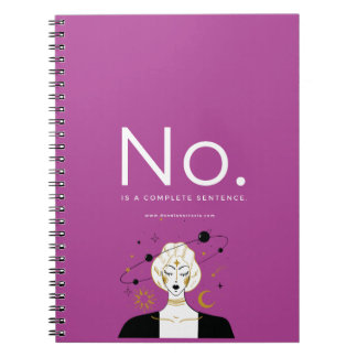 Caderno Espiral Não, é uma frase completa. Diário
