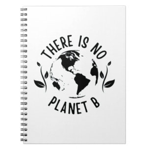 Caderno Espiral Não Há Ambiente Terra Do Planeta B