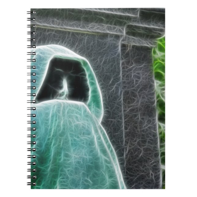 Caderno Espiral Não hoje Satã (Frente)