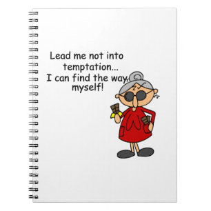 Caderno Espiral Não Me Leve Ao Humor De Tentação