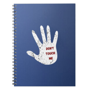 Caderno Espiral Não me toques