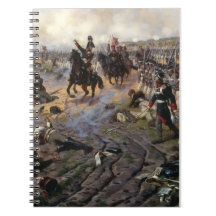 Napoleonic Wars Painting French troops advancing