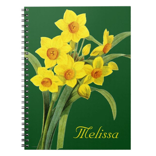 Caderno Espiral Narciso (N Tazetta) (Frente)