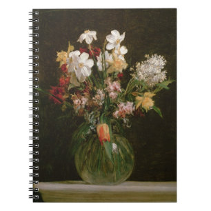 Caderno Espiral Narcisses Blancs, Jacinthes e Tulipes, 1864