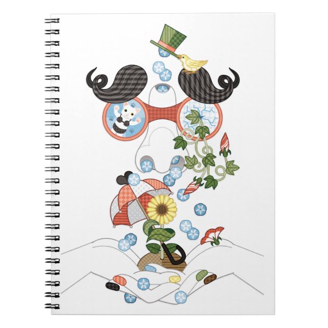 Caderno Espiral Nariz escorrendo de graça (refazer) (Frente)