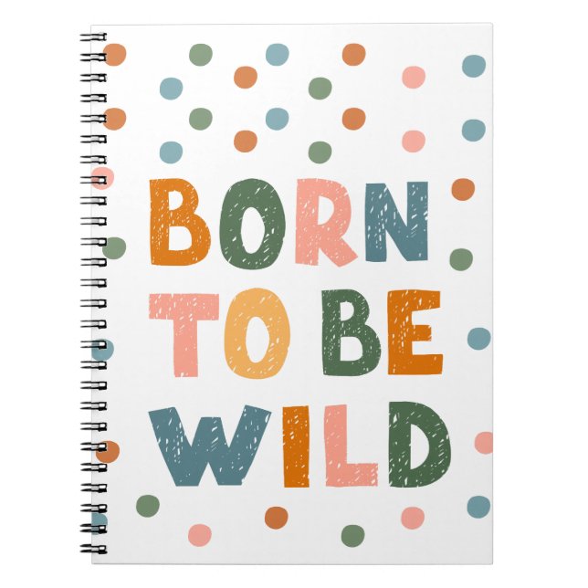 Caderno Espiral Nascer A Ser Selvagem (Frente)