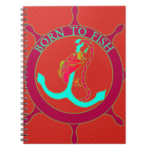 Caderno Espiral Nascer de peixe