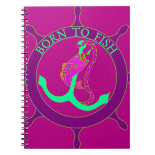 Caderno Espiral Nascer de peixe