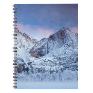 Caderno Espiral Nascer do sol de Yosemite Falls