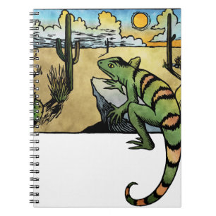 Caderno Espiral Nascer do sol do deserto