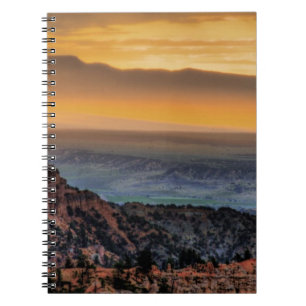 Caderno Espiral Nascer do sol na garganta de Bryce