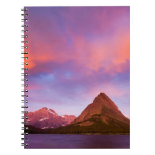 Caderno Espiral Nascer do sol na geleira
