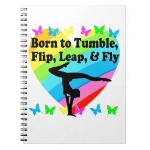 Caderno Espiral Nascer GYMNAST PARA TUBO E DESIGN DE VOO