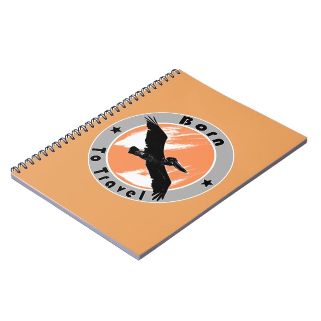 Caderno Espiral Nascer para notebook viagem (Left Side)