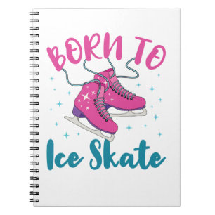 Caderno Espiral Nascer para Skate de gelo Figura Patinadora