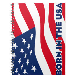 Caderno Espiral Nascido nos EUA