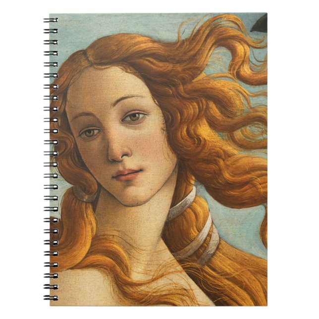 Caderno Espiral Nascimento De Vênus Em Sandro Botticelli (Frente)