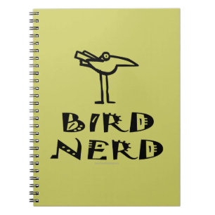 Caderno Espiral Nascimento, observação de aves, ornitologia
