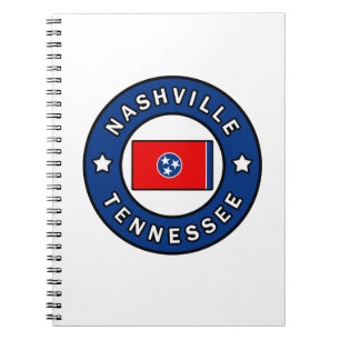 Caderno Espiral Nashville Tennessee