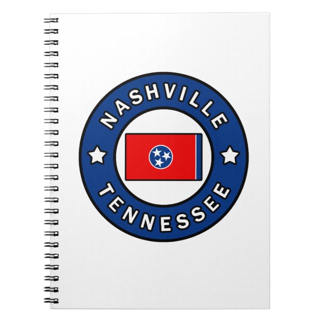 Caderno Espiral Nashville Tennessee (Frente)