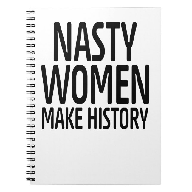 CADERNO ESPIRAL NASTY MULHERES (Frente)