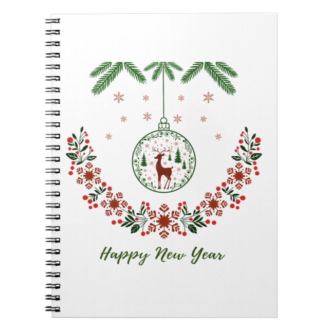 Caderno Espiral Natal  (Frente)