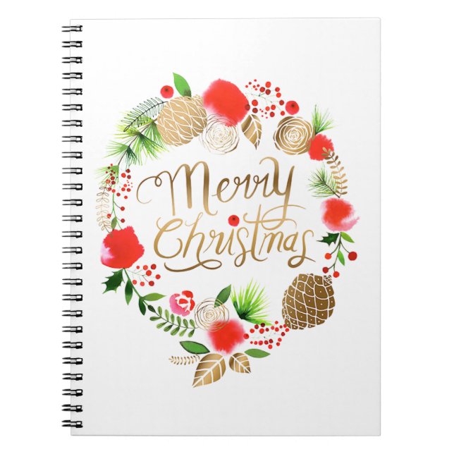 Caderno Espiral Natal (Frente)