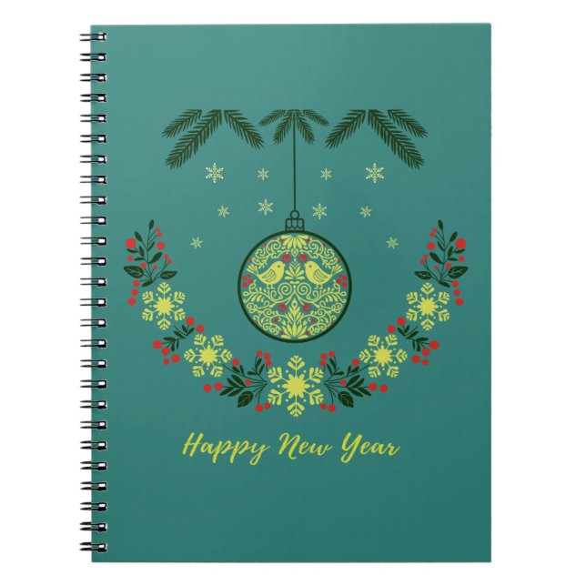 Caderno Espiral Natal  (Frente)