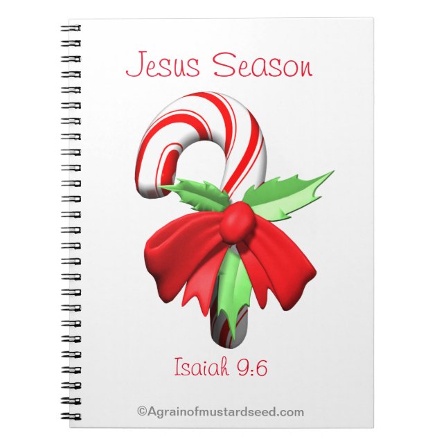 Caderno Espiral Natal (Frente)