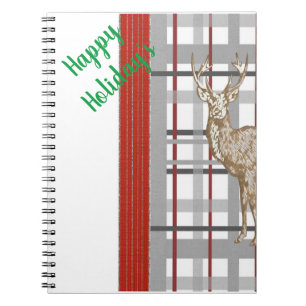 Caderno Espiral Natal Feliz Férias