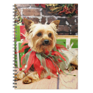Caderno Espiral Natal - Yorkie - Kinsey