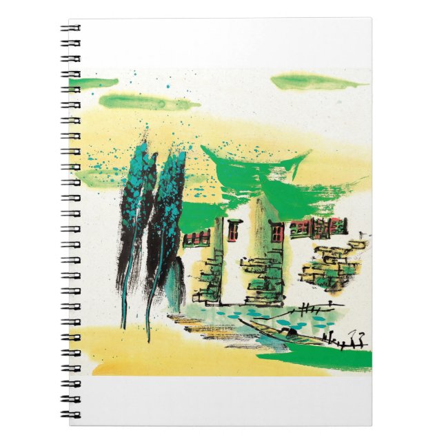 Caderno Espiral Nature Painting Premium (Frente)