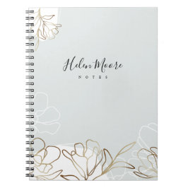 Caderno Espiral Natureza Calma Inspire Notebook Personalizado