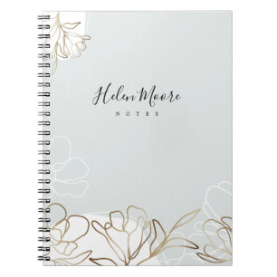 Caderno Espiral Natureza Calma Inspire Notebook Personalizado