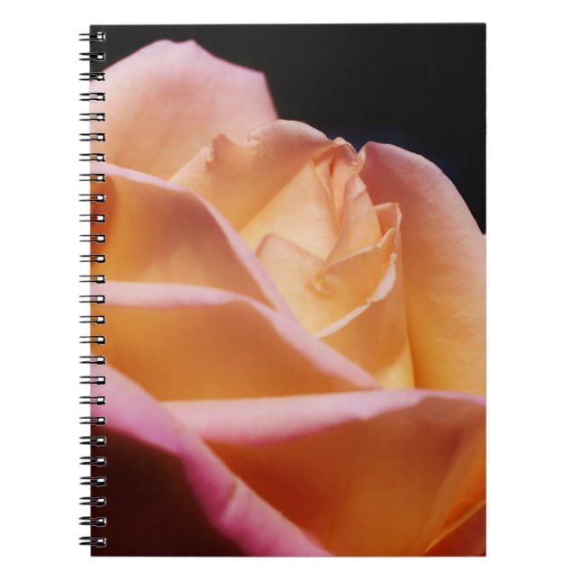 Caderno Espiral Natureza da Flor Amarela Intensa (Frente)