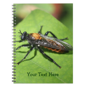 Caderno Espiral Natureza do Inseto Voador